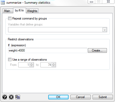 Finding mean mpg for cars over 4000 pounds